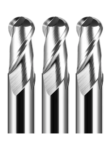 2F Ball Nose End Mill Tungsten Carbide Cutter